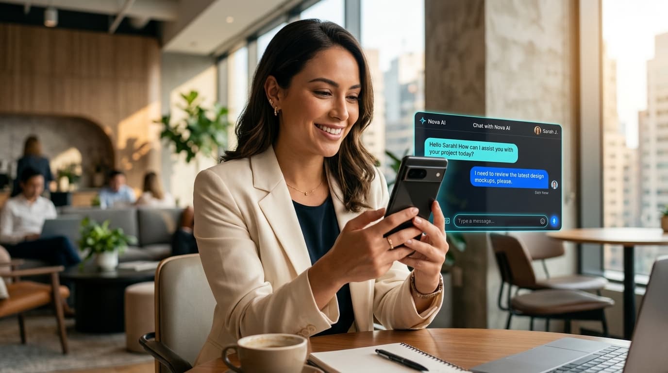 Agente de inteligencia artificial atendiendo en WhatsApp